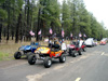 Off road electric golf carts
